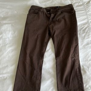 AG (The Graduate) Brown Pants-Size 34x32